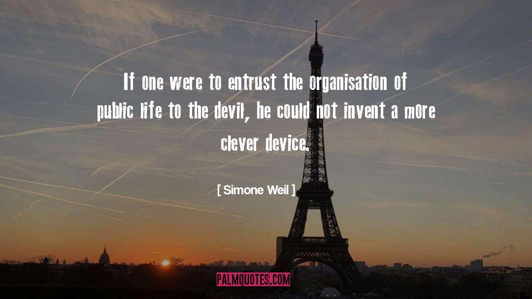 Clever quotes by Simone Weil