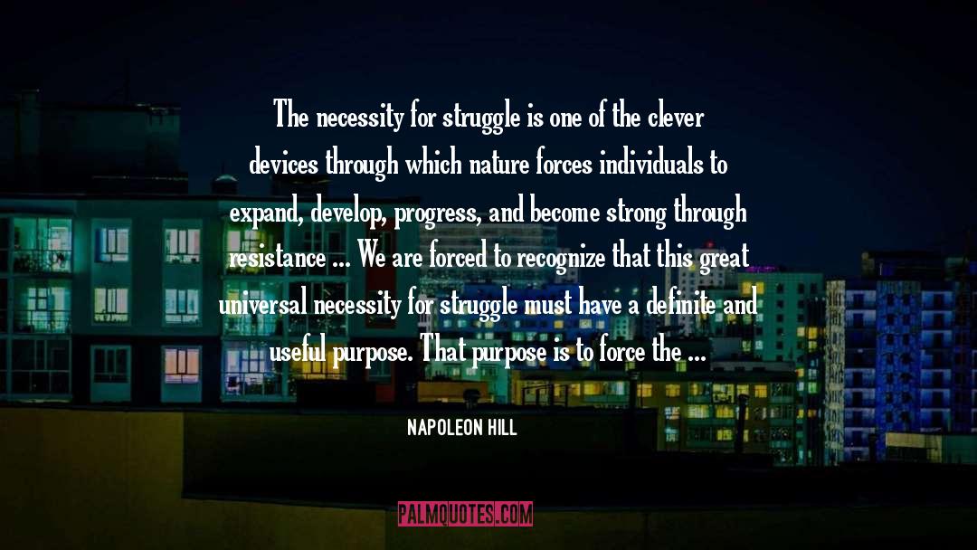 Clever quotes by Napoleon Hill