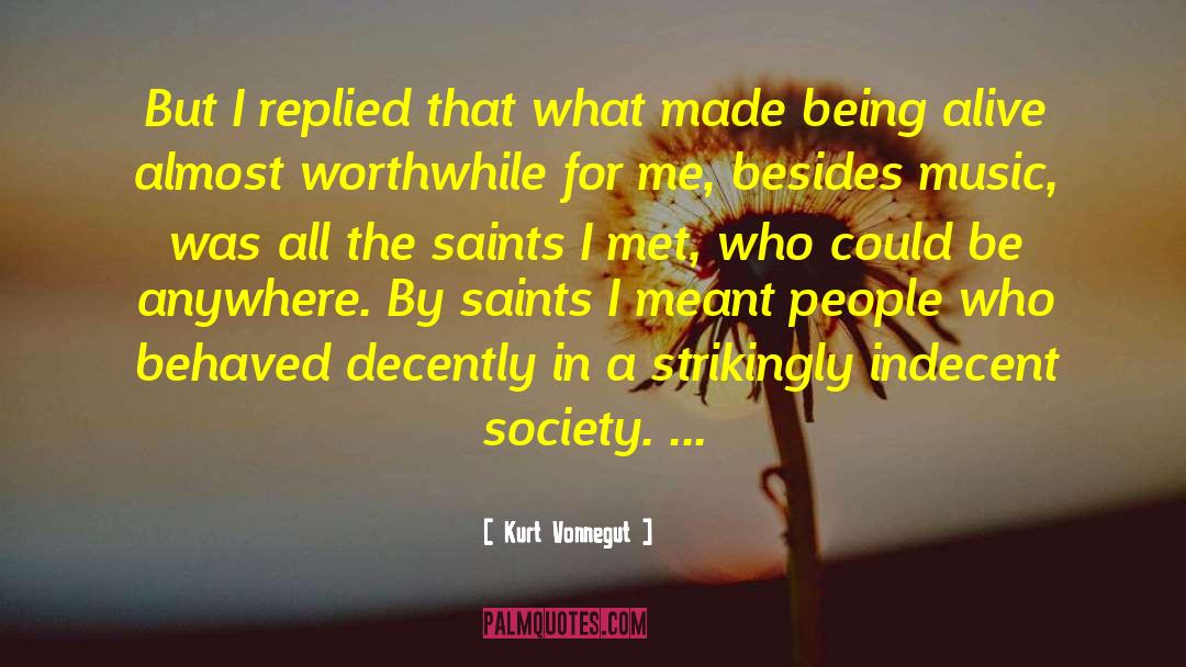 Clever Society quotes by Kurt Vonnegut
