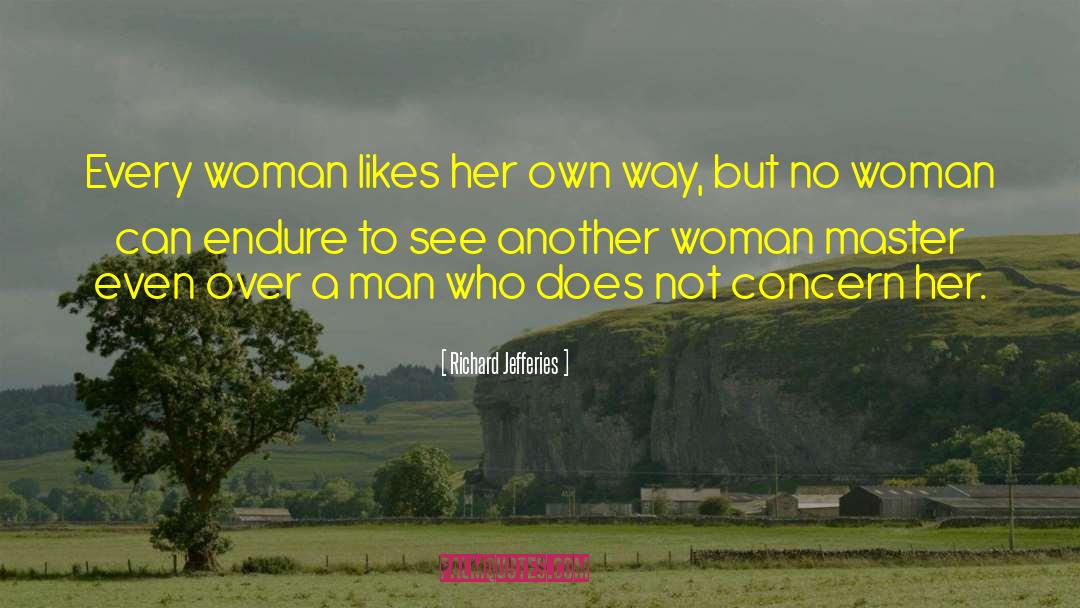 Clever Woman quotes by Richard Jefferies