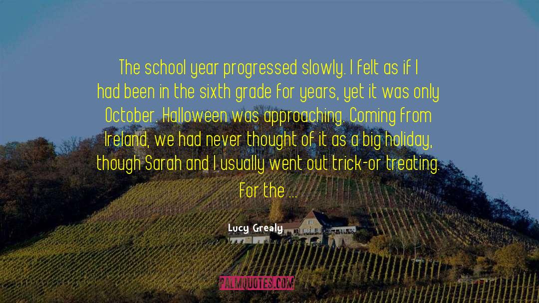 Cleverest Halloween quotes by Lucy Grealy