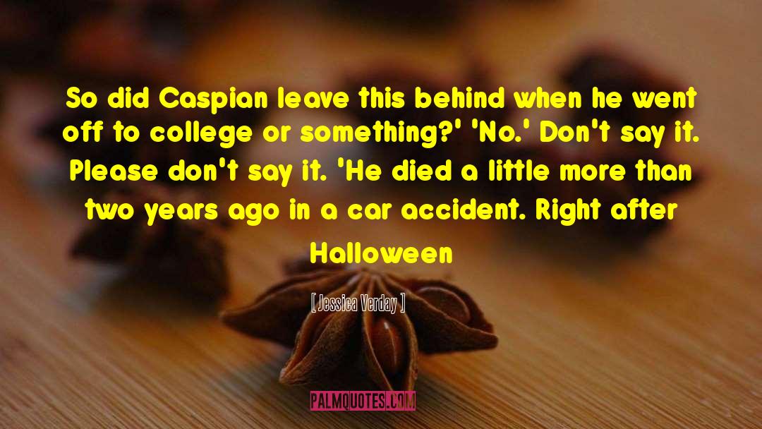 Cleverest Halloween quotes by Jessica Verday