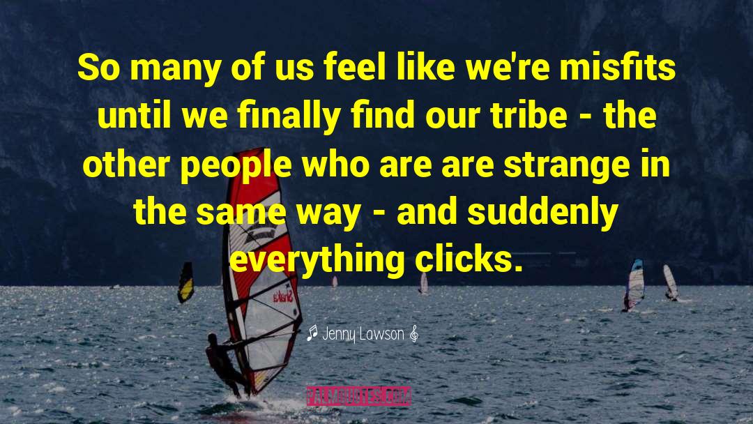 Clicks quotes by Jenny Lawson