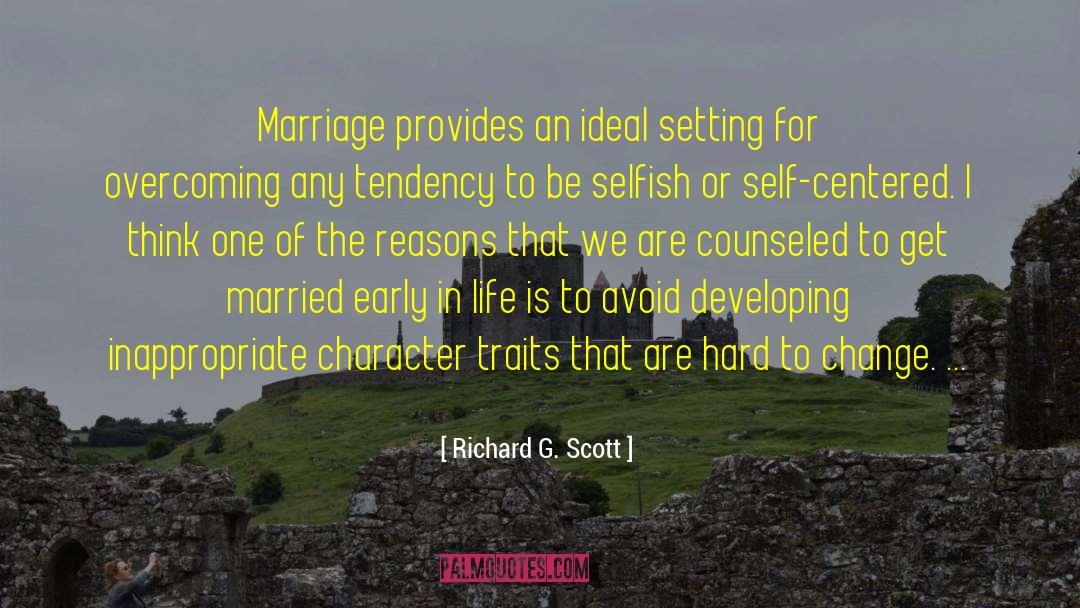 Client Centered Therapy quotes by Richard G. Scott