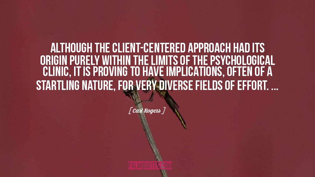 Client Centered Therapy quotes by Carl Rogers