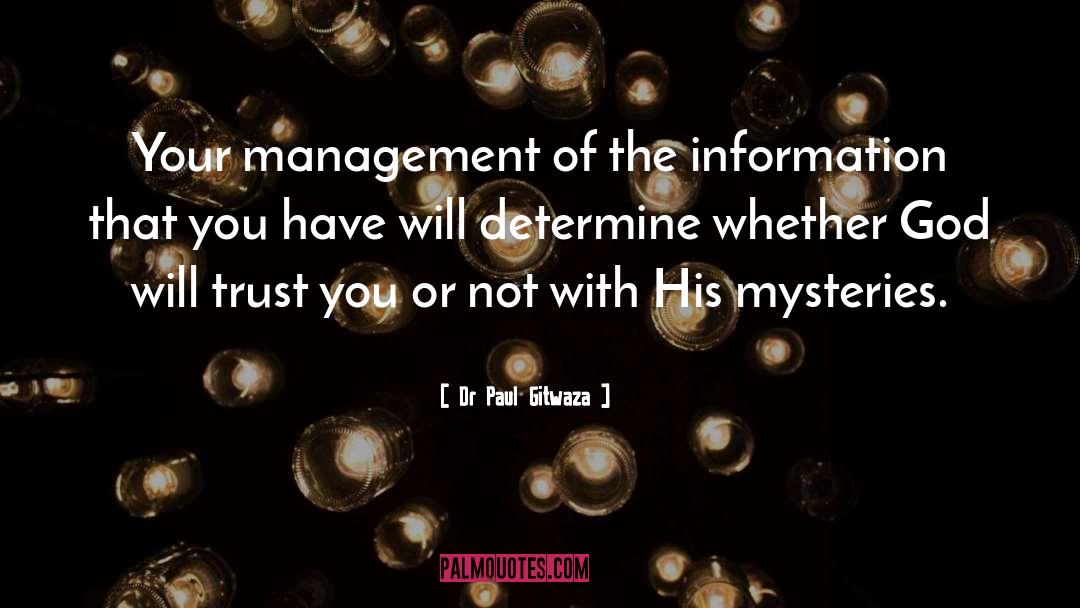 Client Management quotes by Dr Paul Gitwaza
