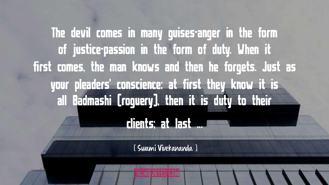 Clients quotes by Swami Vivekananda
