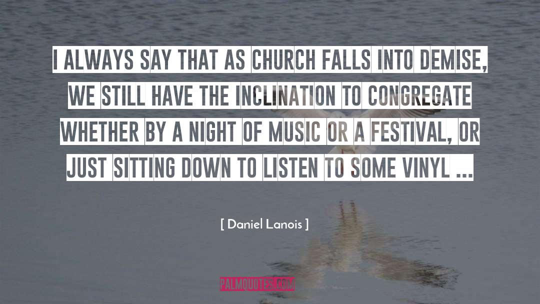 Cliff Falls quotes by Daniel Lanois