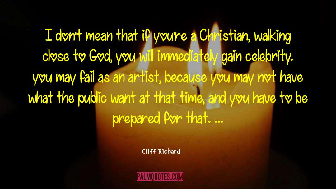 Cliff quotes by Cliff Richard