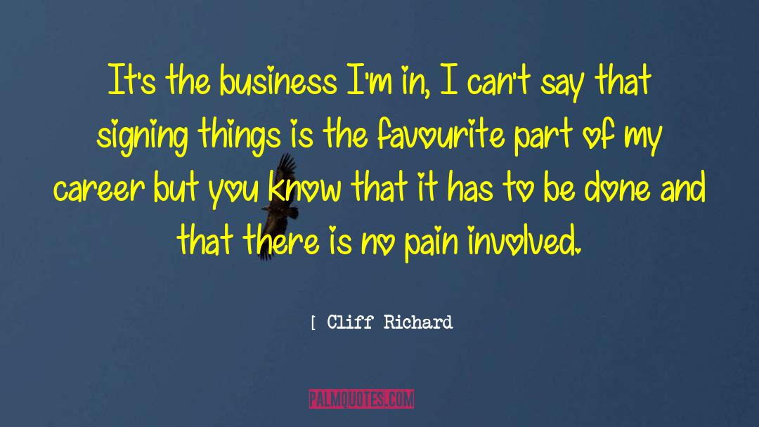 Cliff quotes by Cliff Richard