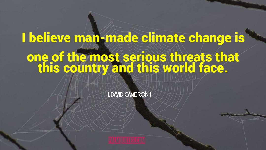 Climate Change Denial quotes by David Cameron