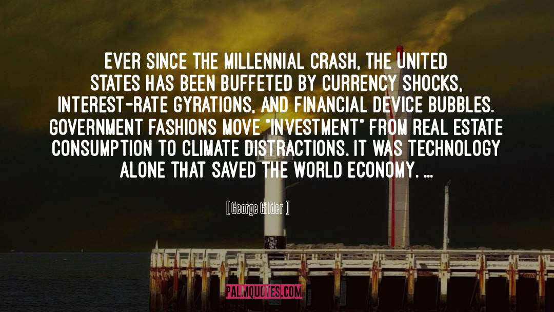 Climate Fiction quotes by George Gilder