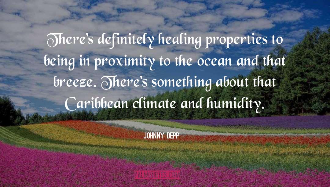 Climate quotes by Johnny Depp