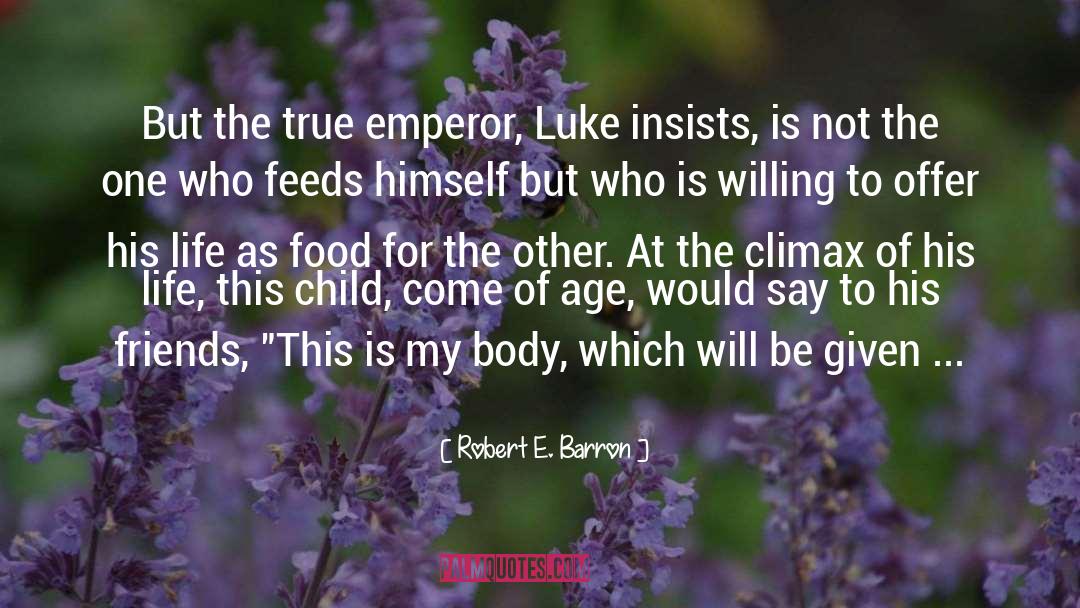 Climax quotes by Robert E. Barron