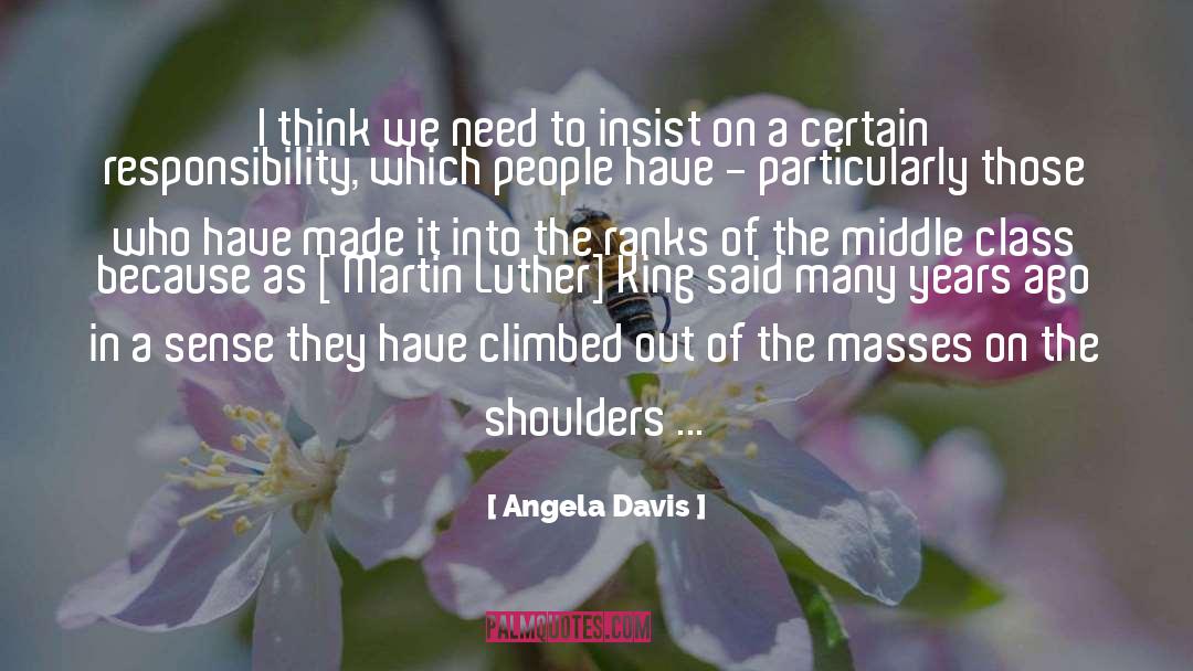 Climbed quotes by Angela Davis