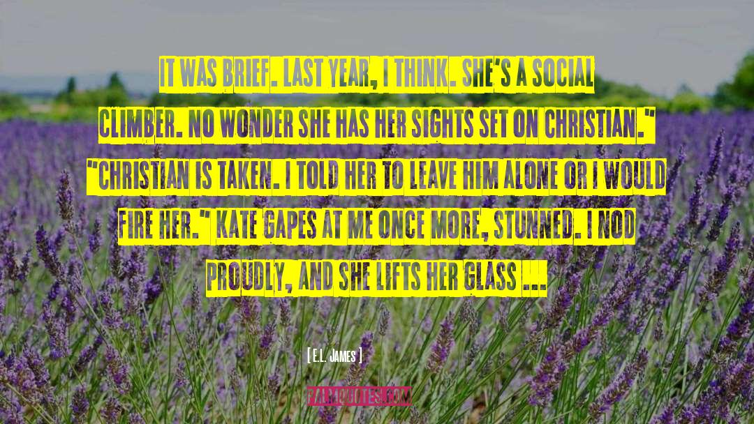 Climber quotes by E.L. James