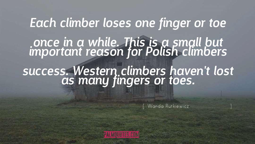 Climber quotes by Wanda Rutkiewicz