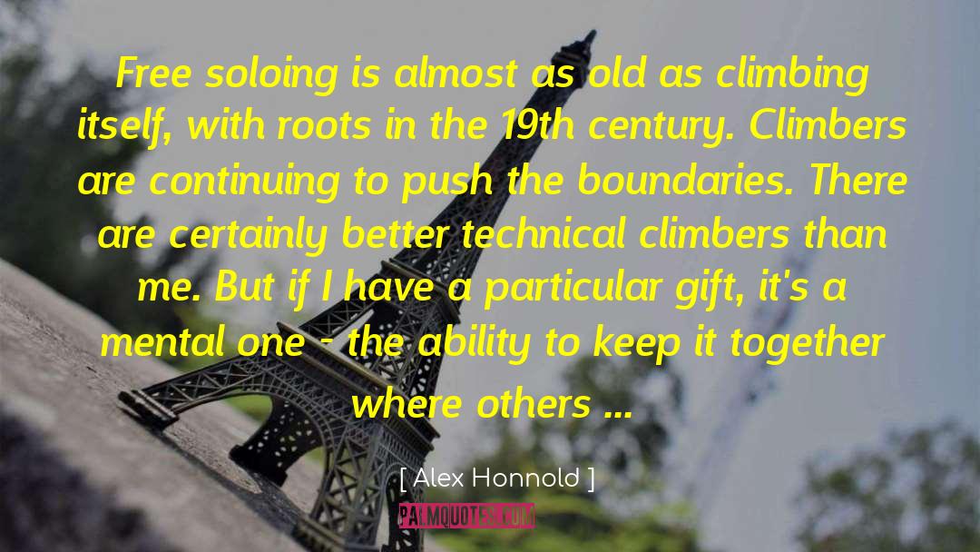 Climbers quotes by Alex Honnold