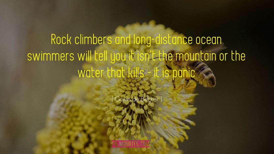 Climbers quotes by Gavin De Becker