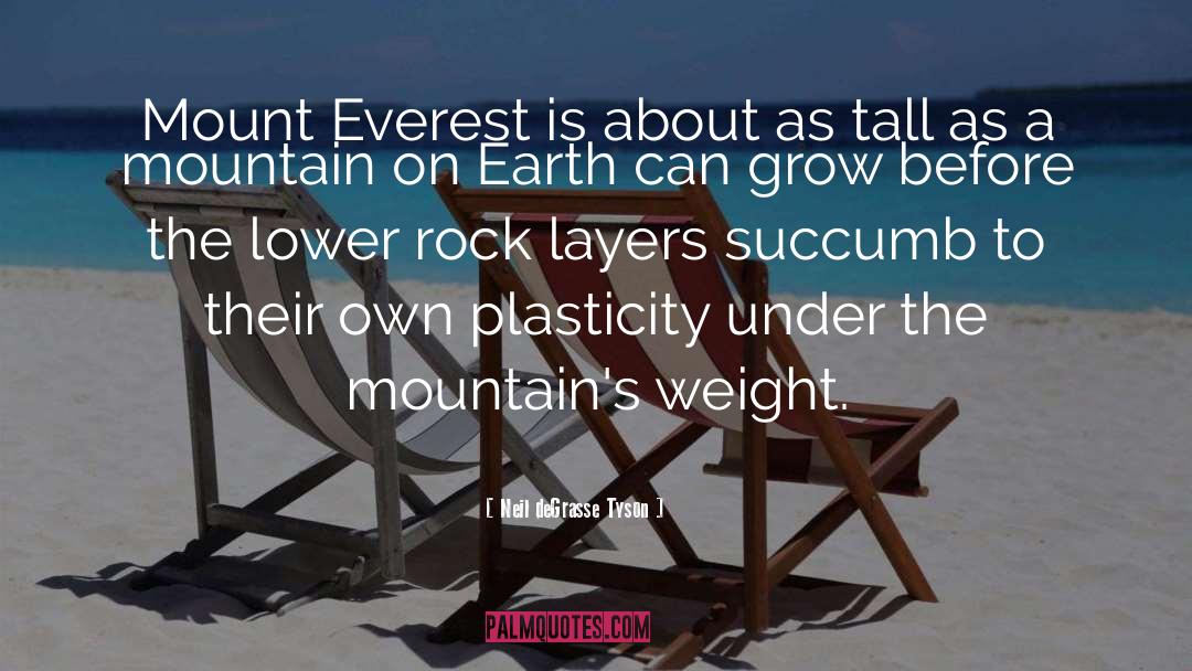 Climbing Mount Everest quotes by Neil DeGrasse Tyson