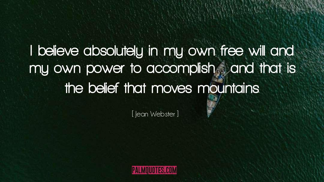 Climbing Mountains Inspirational quotes by Jean Webster