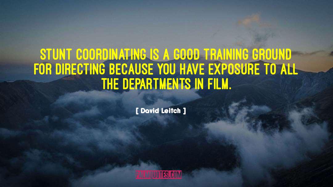 Climbing Training quotes by David Leitch