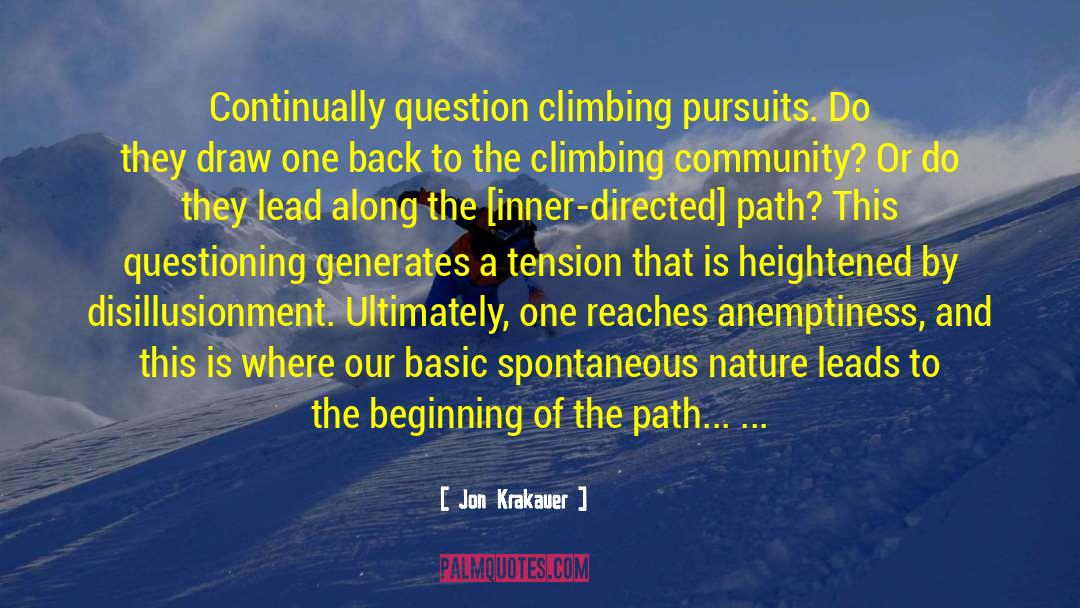 Climbing Training quotes by Jon Krakauer