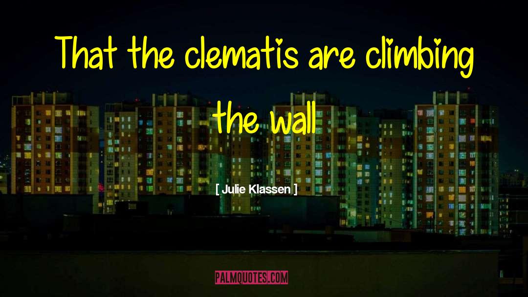Climbing Up quotes by Julie Klassen