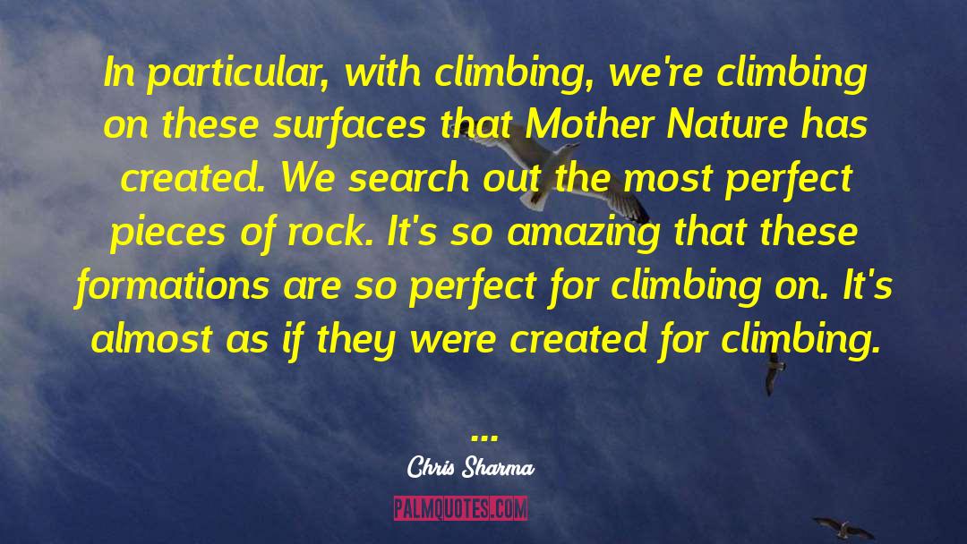 Climbing Up quotes by Chris Sharma