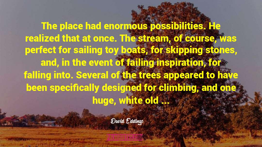 Climbing Up quotes by David Eddings