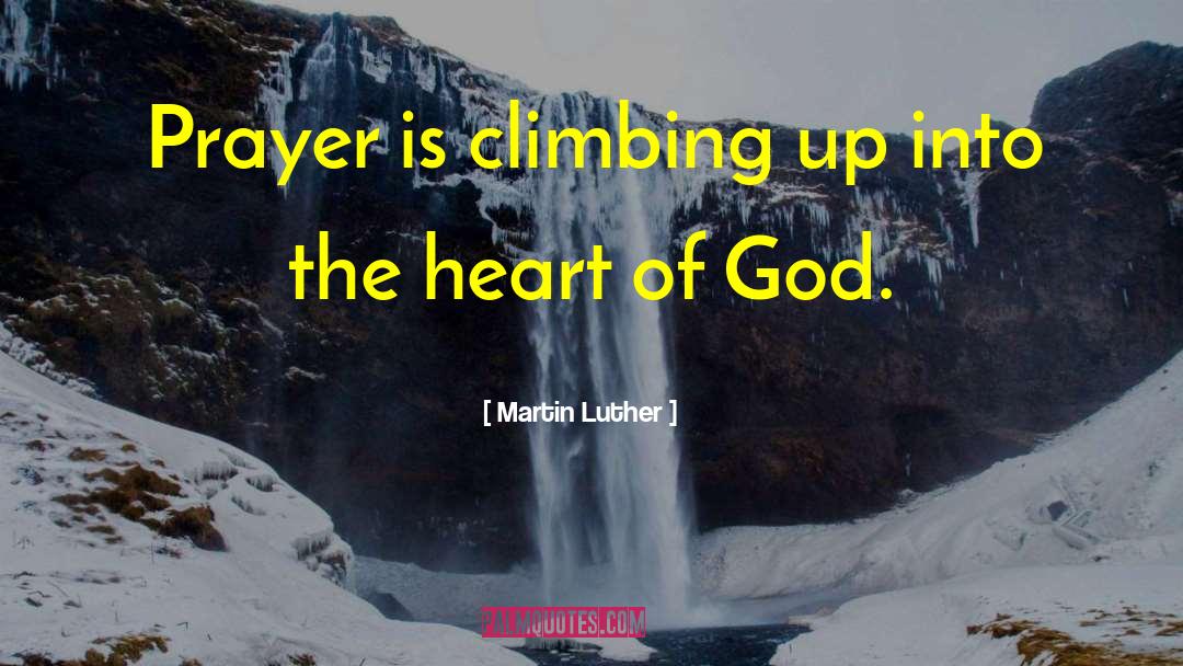 Climbing Up quotes by Martin Luther