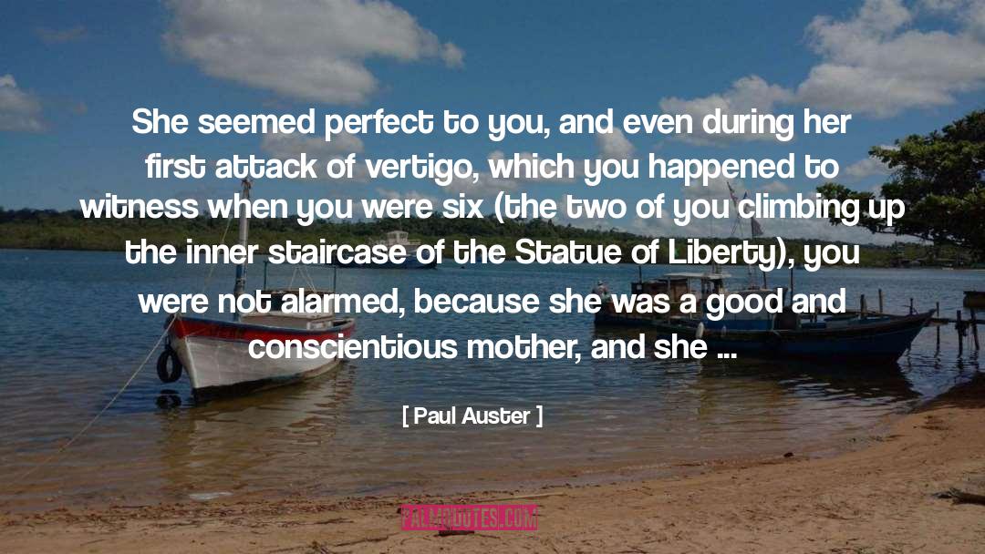 Climbing Up quotes by Paul Auster