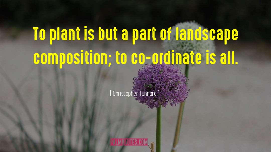 Climene Composition quotes by Christopher Tunnard