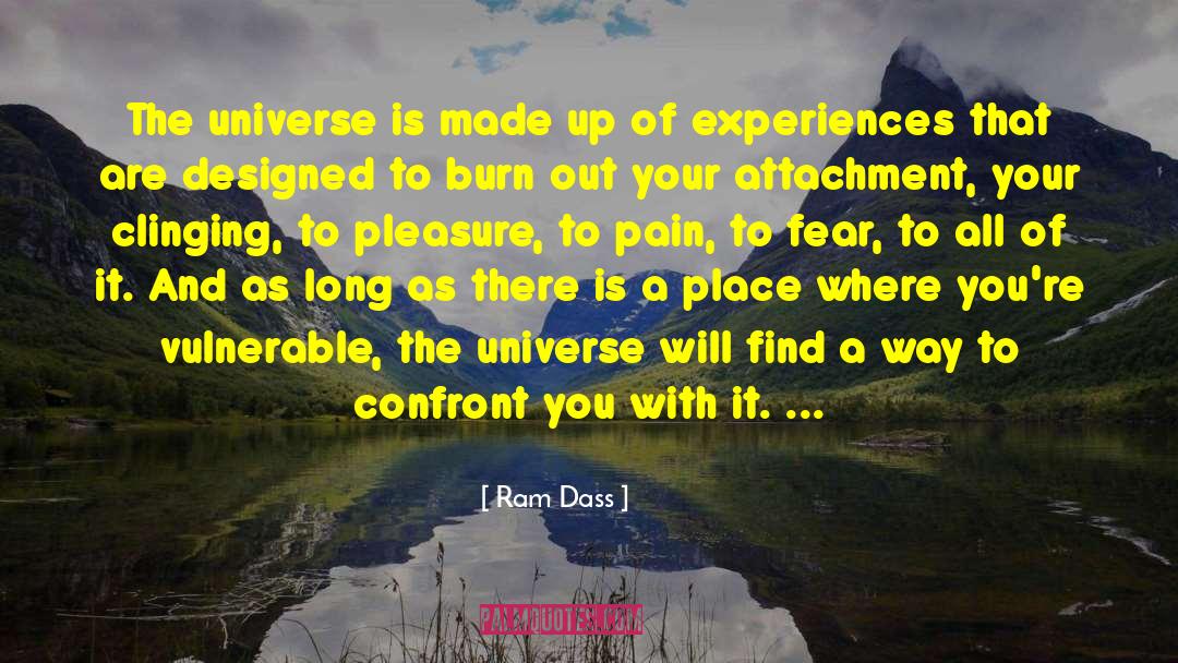 Clinging quotes by Ram Dass