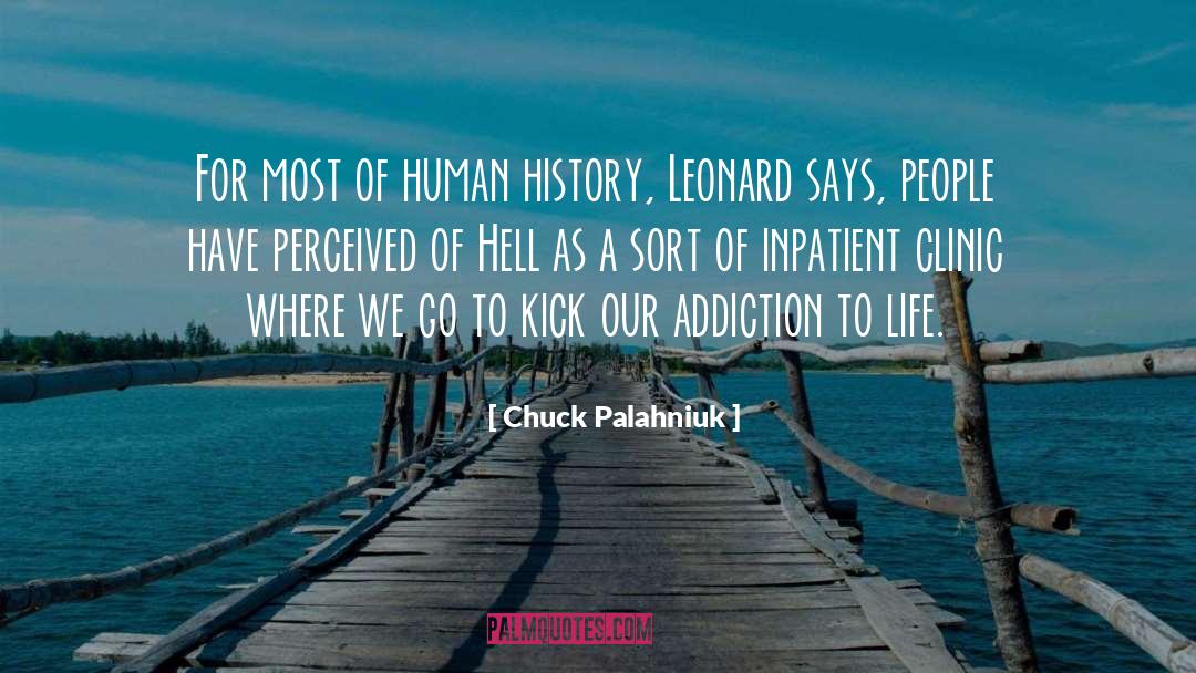 Clinic Of Horrors quotes by Chuck Palahniuk