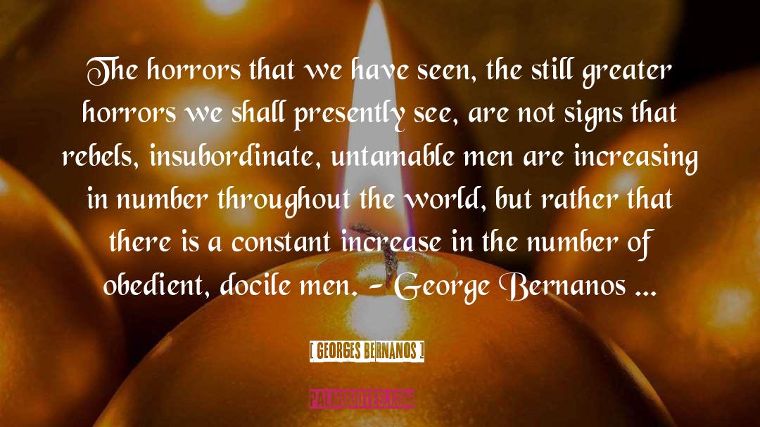 Clinic Of Horrors quotes by Georges Bernanos