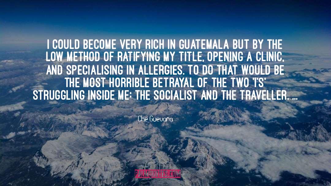 Clinic quotes by Che Guevara