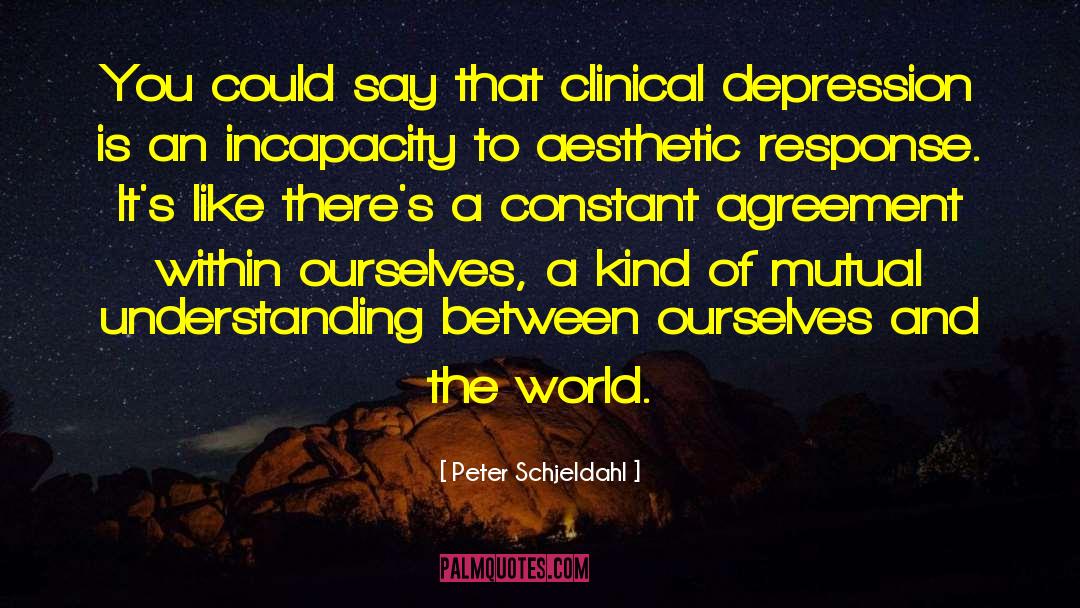 Clinical Depression quotes by Peter Schjeldahl