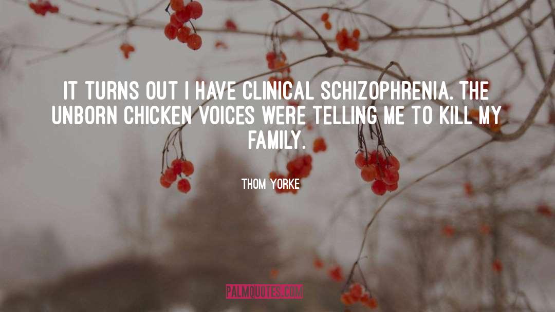 Clinical quotes by Thom Yorke