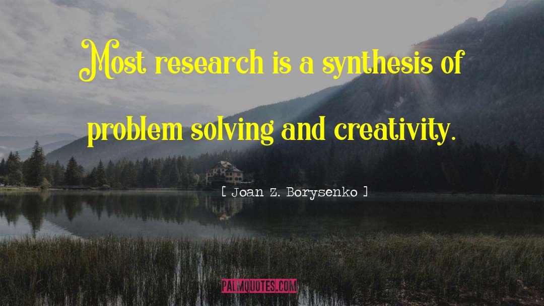 Clinical Research quotes by Joan Z. Borysenko