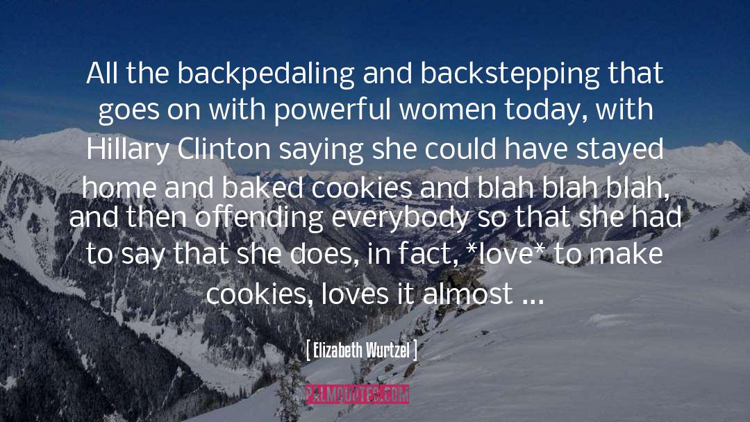 Clinton Mentor quotes by Elizabeth Wurtzel