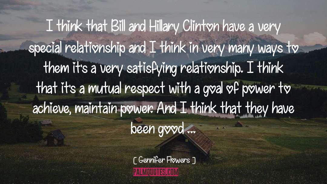 Clinton Mentor quotes by Gennifer Flowers