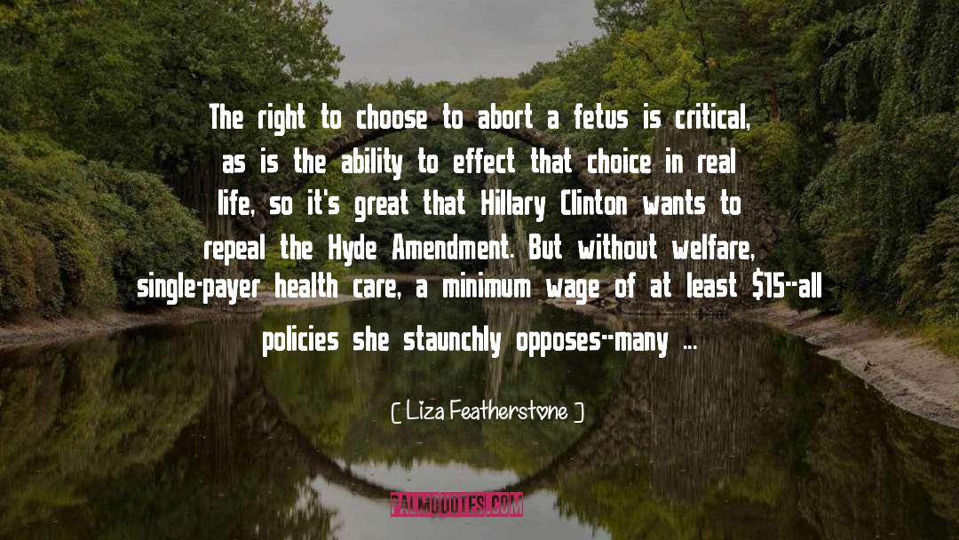 Clinton What The Definition Of Is Is quotes by Liza Featherstone