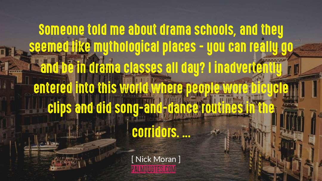 Clip quotes by Nick Moran