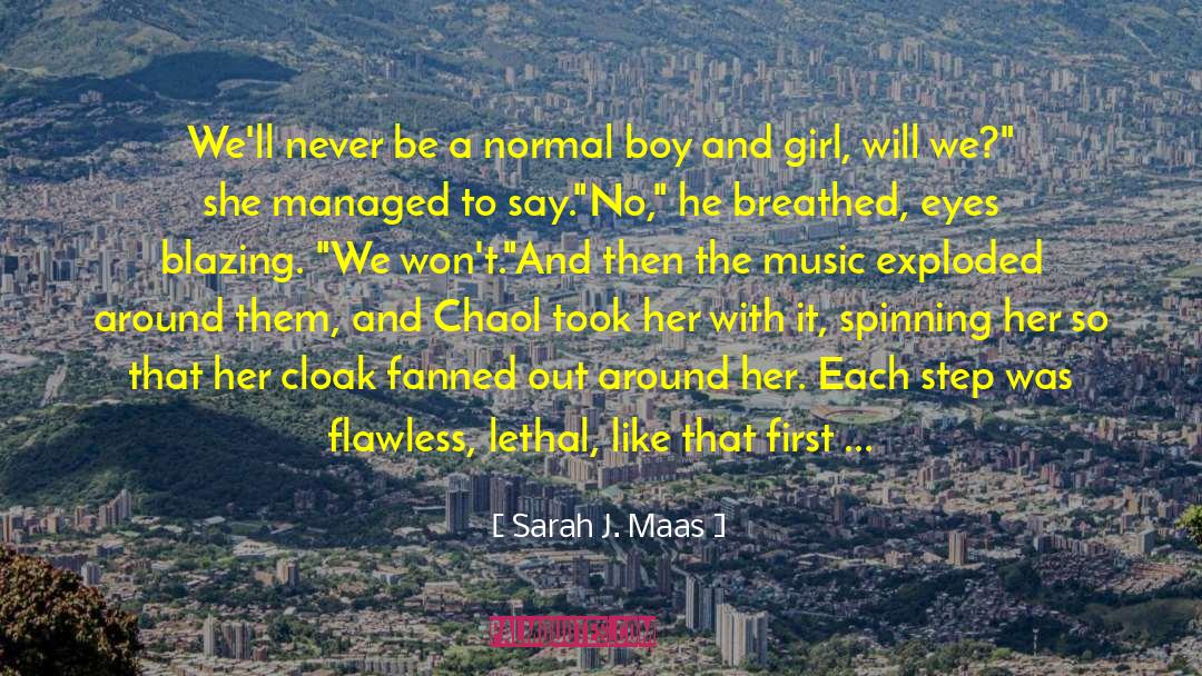 Cloak quotes by Sarah J. Maas
