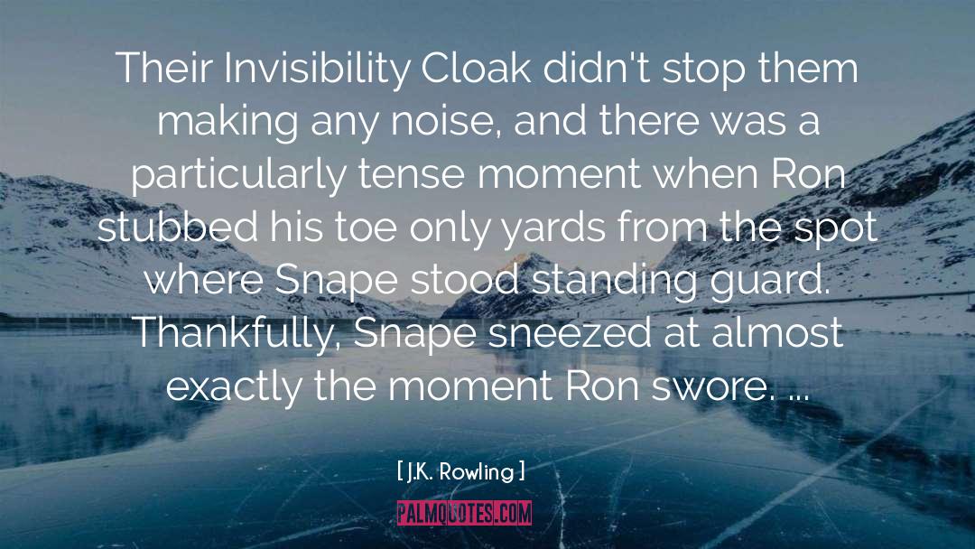 Cloak quotes by J.K. Rowling