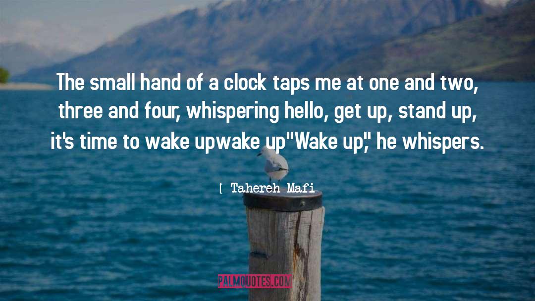 Clock quotes by Tahereh Mafi