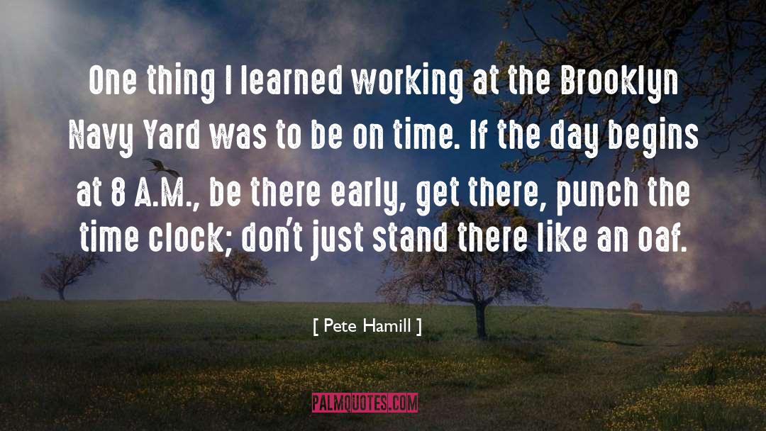 Clock Twins quotes by Pete Hamill