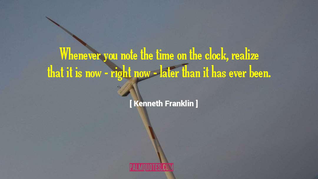 Clock Twins quotes by Kenneth Franklin