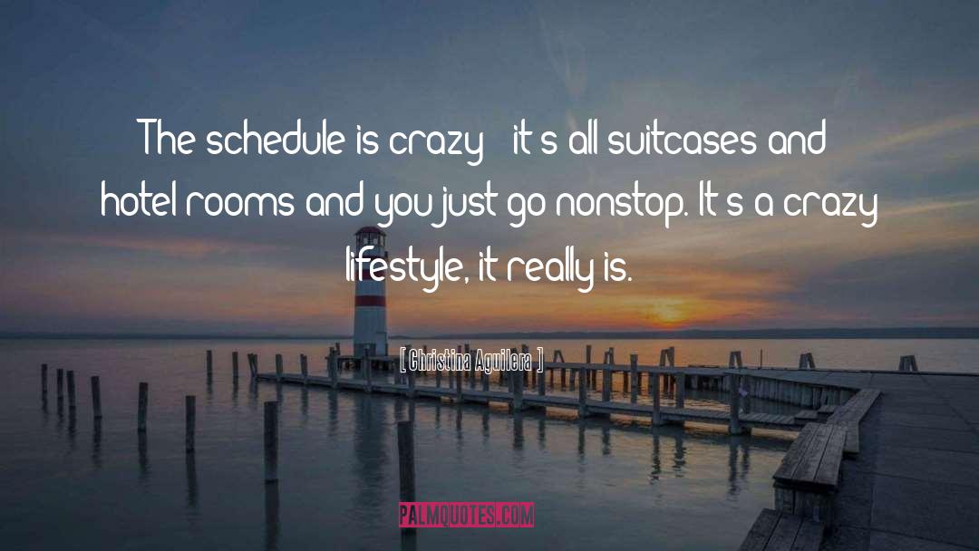 Clocks And Schedules quotes by Christina Aguilera